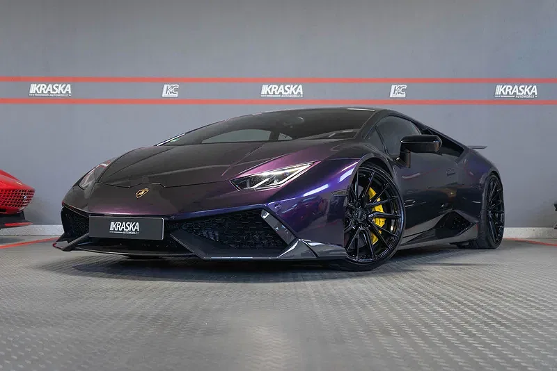 Lamborghini Huracán im Showroom von Kraska Automobile