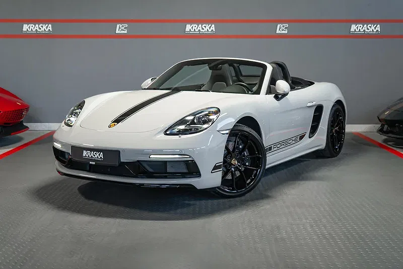 Porsche 718 Boxster Style Edition im Showroom von Kraska Automobile