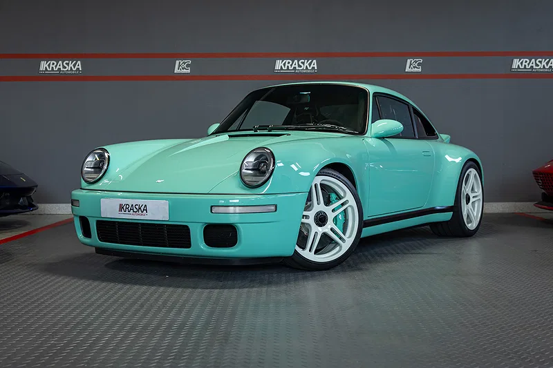 RUF Sportwagen im Showroom von Kraska Automobile